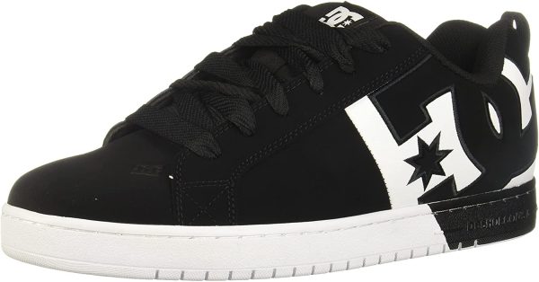 DC Men's Court Graffik Sq Skate Shoe - Image 4