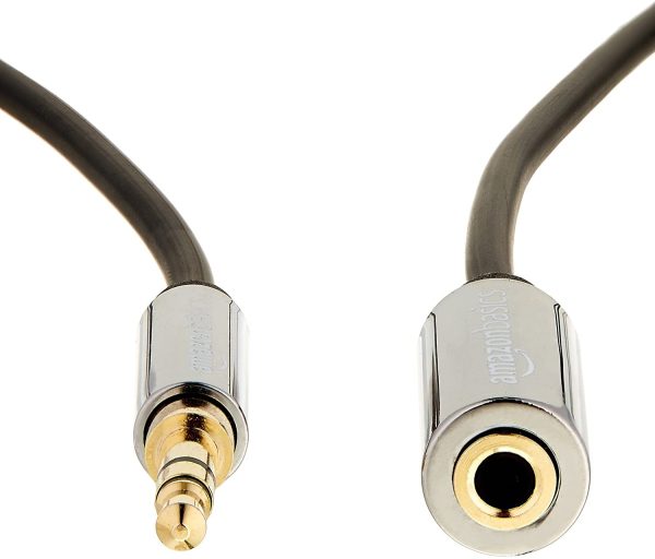 Amazon Basics - Stereo Audio Extension Cable (3.5mm Male to Female, 3.6m Connector) - Image 3