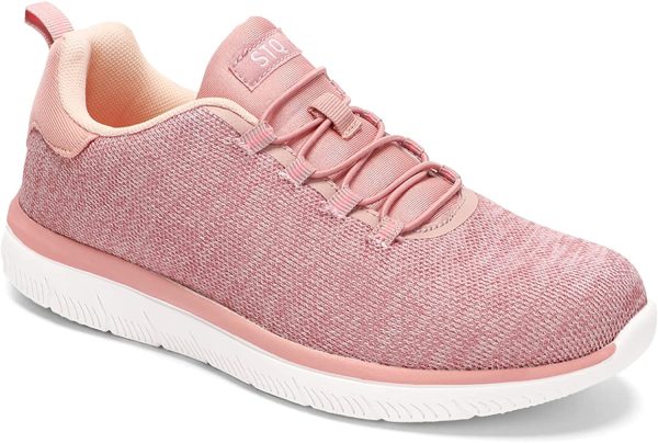 HKR Womens Slip On Trainers with Memory Foam Comfortable Walking Running Shoes - Image 4