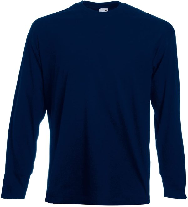 Fruit Of The Loom Men's Valueweight Long Sleeve Tee - Image 5