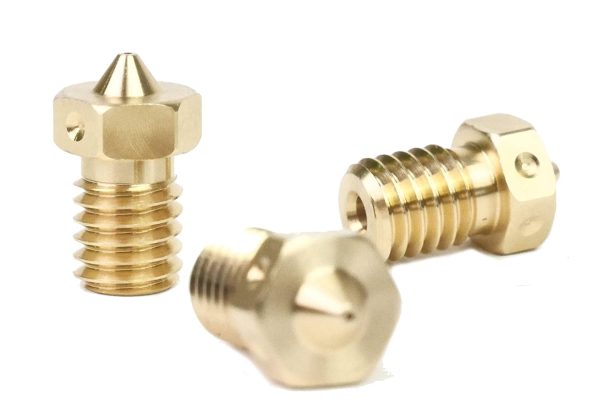 Genuine E3D Brass Nozzle Triple Pack 0.4mm, 0.6mm for V6 HotEnd 3D Printer?? (1.75mm, 0.4mm)