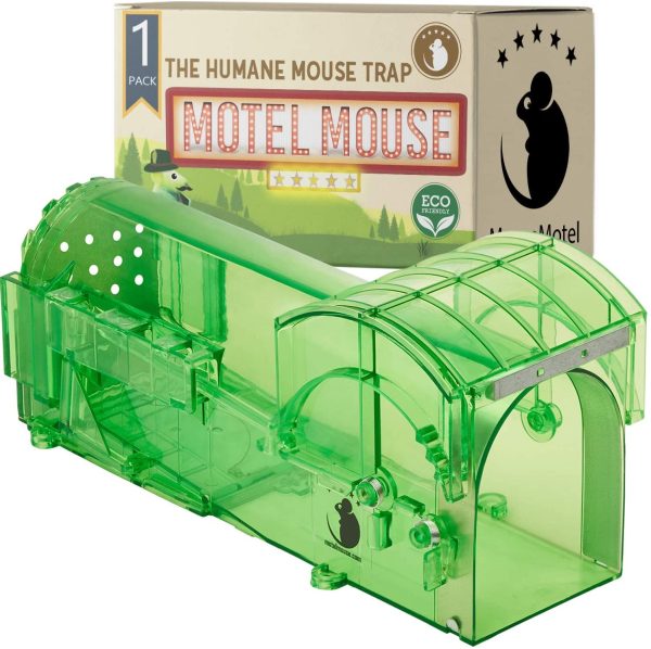 Humane Mouse Trap for Indoors Outdoors - Live Catch Release - Highly Sensitive and Secure - Pet and Child Safe - Reusable - Easy to Clean - Animal Eco Friendly - Capture Mice Alive No Kill - Image 6