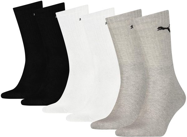 Puma Sports Socks Cush Crew (6 Pair Pack)