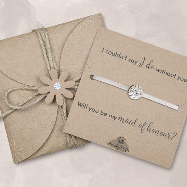 Maid of honour proposal gifts, will you be my maid of honour gifts, gifts for maid of honour, ivory