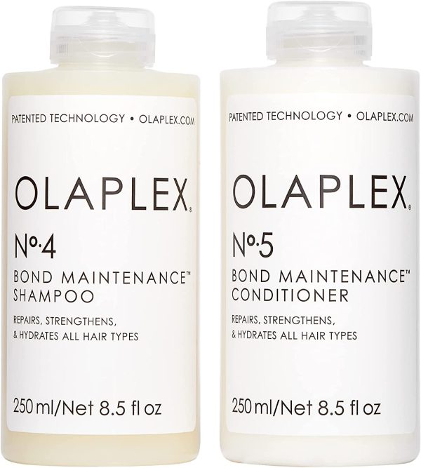 OLAPLEX No.4 Bond Maintenance Shampoo with No.5 Bond Maintenance Conditioner - Image 2