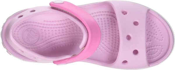 Crocs Unisex Kids Crocband Kids'' Sandal, Ballerina Pink, 4 UK Child - Image 7