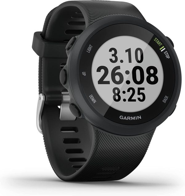 Garmin Forerunner 45S GPS Running Watch with Coach Training Plan Support - Black, Small - Image 2