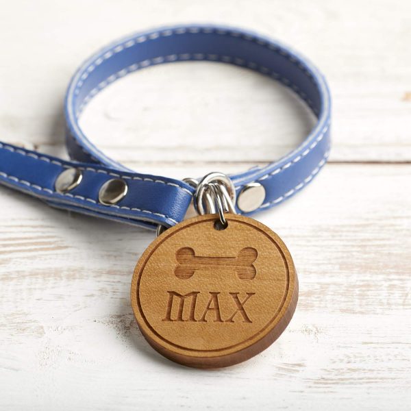 Personalised Wooden Dog Tag or Cat Tag ID Identification Pet Tag - Image 8