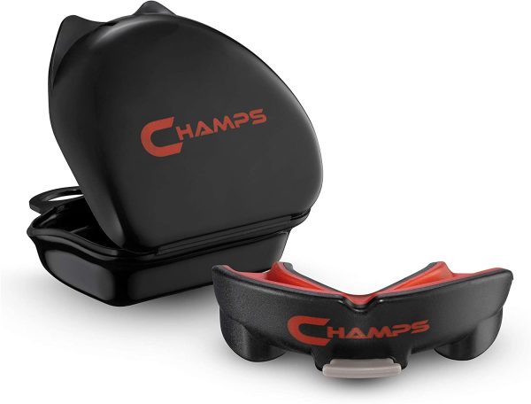 Champs MMA Breathable Gumshield for Boxing, Jiu Jitsu, Muay Thai, Wrestling and Combat Sports. Easy Fit MMA Gum Shield Super Tough Boxing Mouth Guard - Image 3