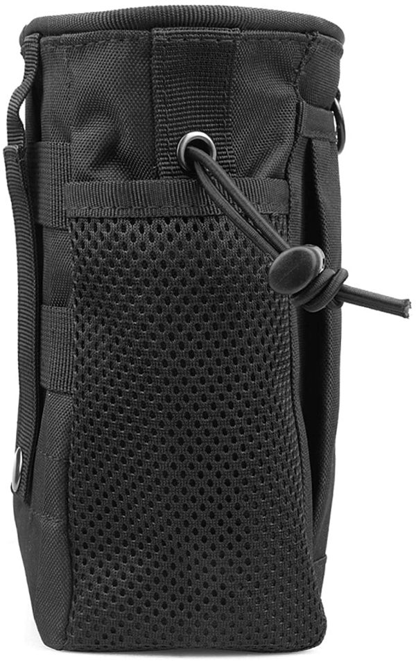 JETEDC Tactical Molle Drawstring Magazine Dump Pouch, Military Adjustable Belt Utility Hip Holster Bag Outdoor Ammo Pouch - Image 2