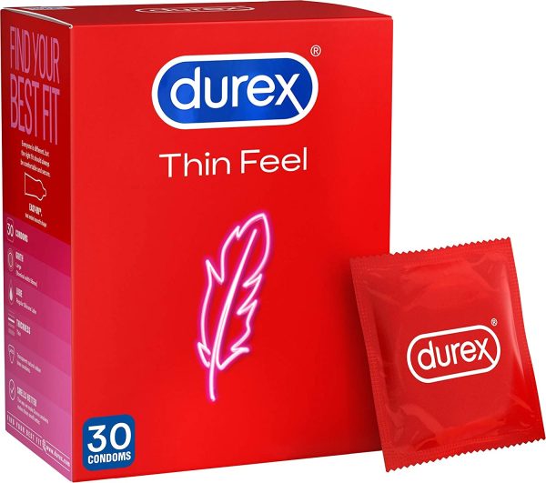 Durex Thin Feel Bulk Condoms, Pack of 30 (Packaging May Vary) - Image 9