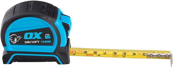 OX-P505203 Pro Dual Auto Lock Measure-3m Tape Measure, 3m - Image 4