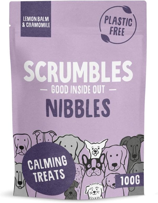 Scrumbles Nibbles, 100% Natural, Calming  Treats, Grain Free Turkey Training Treats, 100g pouch - Image 5