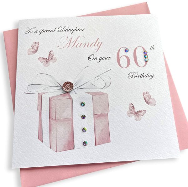 Handmade Personalised Birthday Card 30th 40th 50th 60th 70th 80th 90th