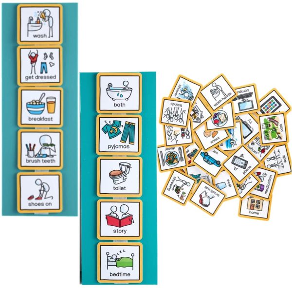 Create Visual Aids Visual Timetable For Home With 35 Picture Cards To Support Communication, Routine and Transition For SEND, Speech and Language, ASD, Autism, Preschool - Image 3