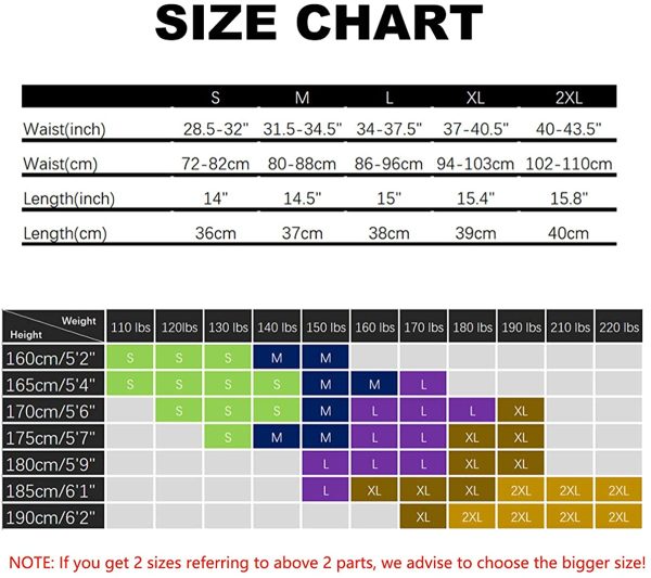 HOPLYNN Men's Long Compression Shorts Cool Dry Sports Tights Sports Undershorts Running Base Layer Shorts with Phone Pockets