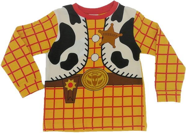 Boys Toy Story Buzz Lightyear Or Woody Dressing Up Pyjamas 18-24m 2-3y 3-4y 4-5y 5-6y - Image 5