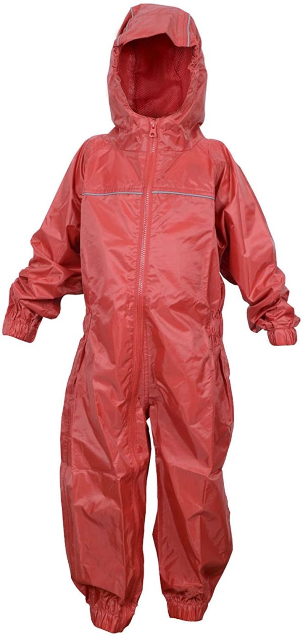 DRY KIDS Childrens Waterproof Rainsuit, All in One Dry Suit for Outdoor Play. Ideal Outerwear for Boys and Girls - Image 5