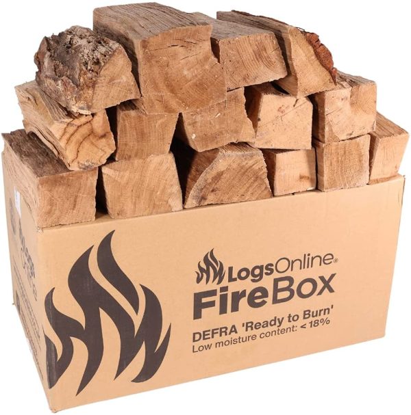 Hardwood Kiln Dried Oak Firewood Logs for fire Pit, 20kg / Chunky Logs Perfect for Pizza Ovens, Fire Pits, Chiminea, BBQ Wood Burner Kiln Dried Hardwood Under 20% Moisture. Ready to Burn Fire Logs?? - Image 4