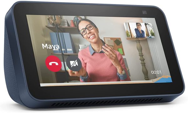 Echo Show 5 | 2nd generation (2021 release), smart display with Alexa and 2 MP camera | Deep Sea Blue - Image 2