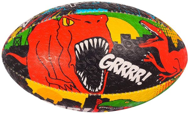 Optimum Cartoon Character Rugby Ball, Shark, Twister, Stinger, Monkey, Cow - Image 5