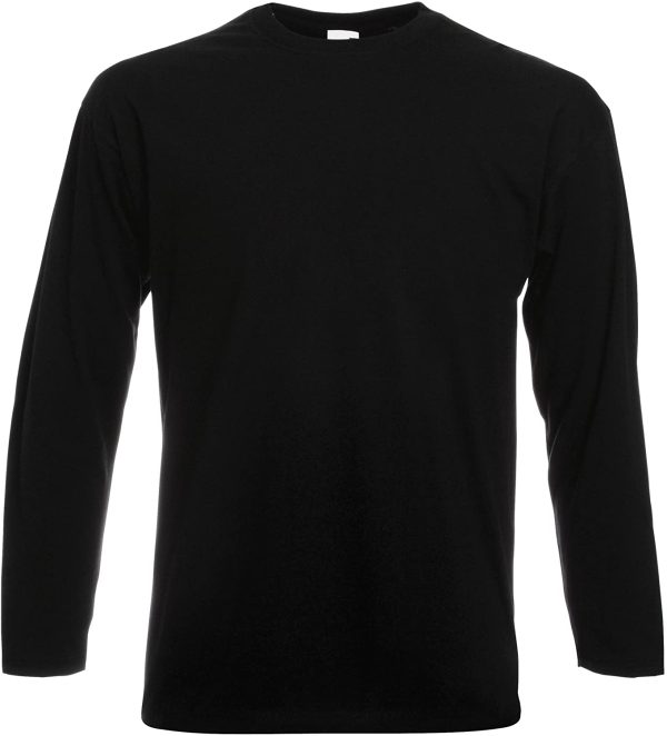 Fruit Of The Loom Men's Valueweight Long Sleeve Tee - Image 4