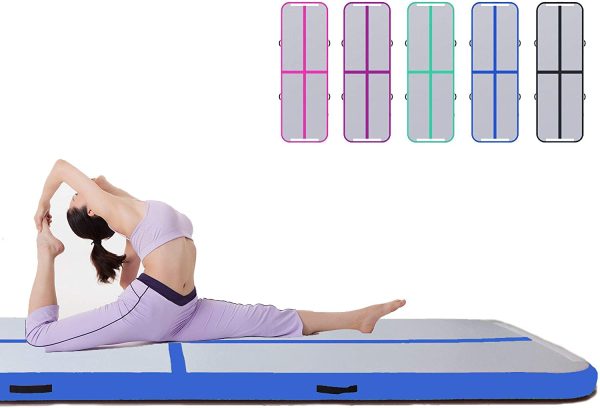 Lucear Inflatable Air Gymnastics Mat Training Mats 10ft/13ft/16ft/20ft Gymnastics Tracks for Home Use/Training - Image 6