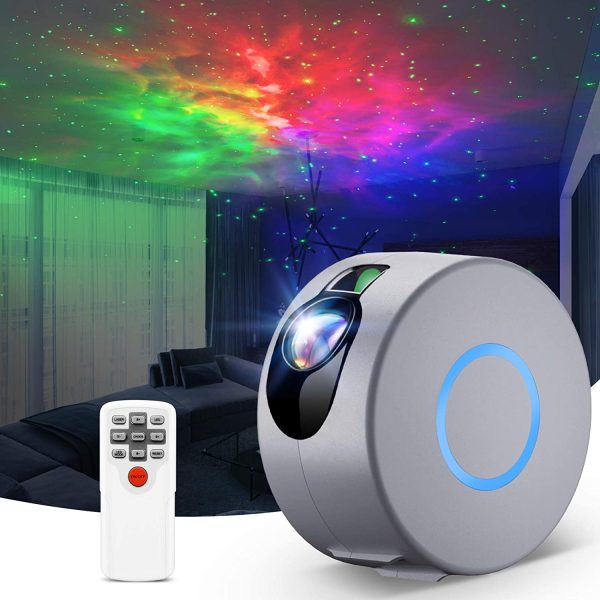 Star Projector,LED Galaxy Projector Light with Nebula,Night Light Projector with Remote Control for Kids Baby Adults Bedroom/Party/Game Rooms/Home Theatre/ and Night Light Ambience - Image 6