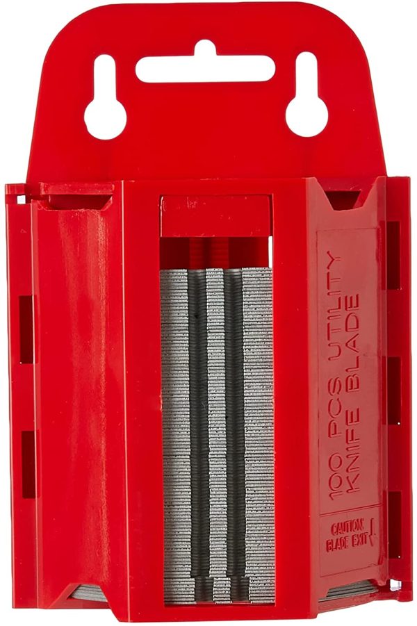 Blue Spot 29194 Utility Blades in Holder (100 Pieces)