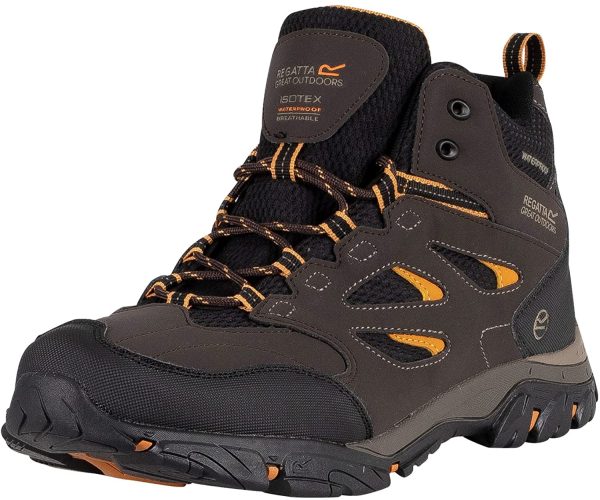 Regatta Mens Holcombe IEP Mid Rise Walking Hiking Boots - Image 4