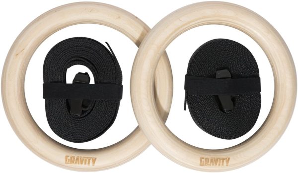 Gravity Fitness wooden Gymnastic Rings - Image 7