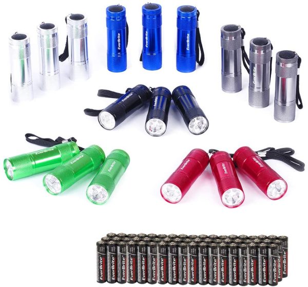 EverBrite 18-Pack LED Mini Pocket Torch, Small Keyring Torches Flashlight, Ideal for Kids Camping Hiking Traveling Cycling Outdoors Party, Batteries Included - Image 9