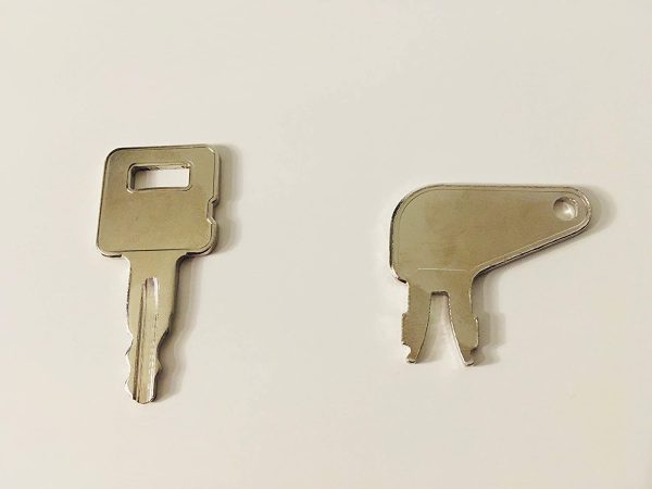 Caterpillar 2 Keys Master Plant Key Set for Ignition Switch Construction/Agricultural Machinery - Excavators - Diggers - Dumper Trucks - Tractors - Telehandlers - Forklifts - Dozers - Tools - Image 2