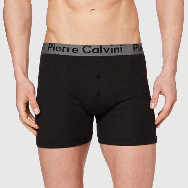 Pierre calvini Men's Button Fly Boxer Shorts (Pack of 12) - Image 2