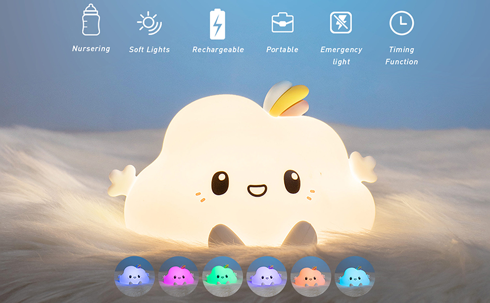 Cloud night light