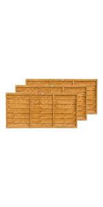 Fence Panel, Dip Treated Trade Lap Fence Panel, Security, Privacy, Garden Boundary, Secure