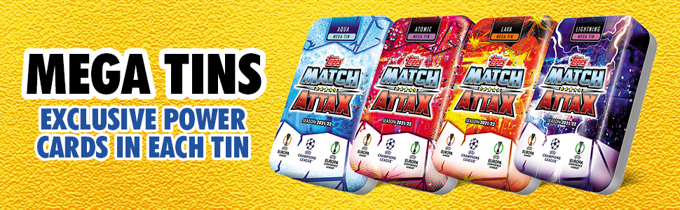 Match Atta 21/22 Football cards Premiere League UEFA UCL Champions league multipacks collector packs