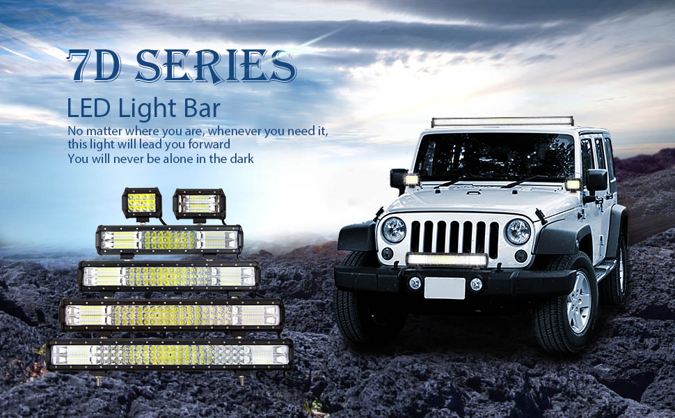 7D Series Led Light Bar