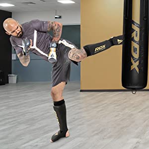 Shin Guards for Muay Thai, Kickboxing, MMA Fighting and Training