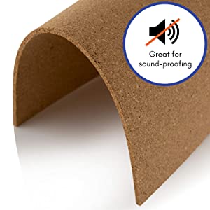 Cork,Tiles,Natural,Sustainable,Sound,Proofing,Pin,Board,Insulate,Flooring,Wall,Adhesive