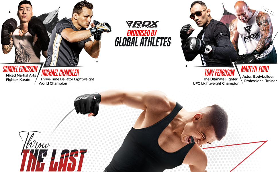 RDX MMA Gloves for Grappling Martial Arts Training