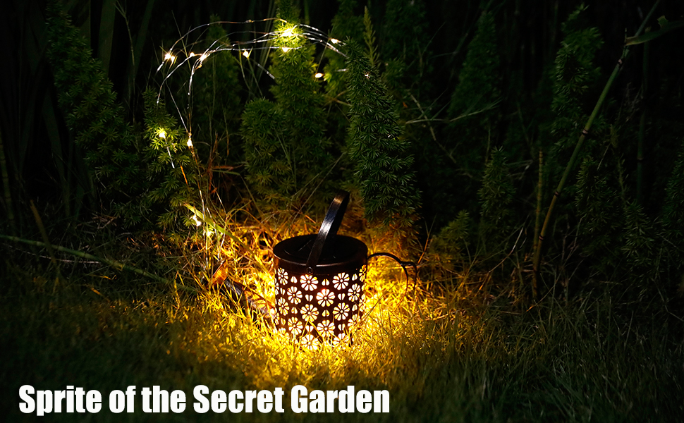 watering can solar light