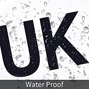 uk magnetic car stickers self-adhesive stickers for vans trucks