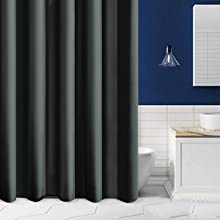 resistant waterproof fabric extra wide curtain liner large for wet room hotel bath family rustproof 