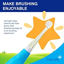  Brush-Baby BabySonic Electric Toothbrush for Babies & Toddlers