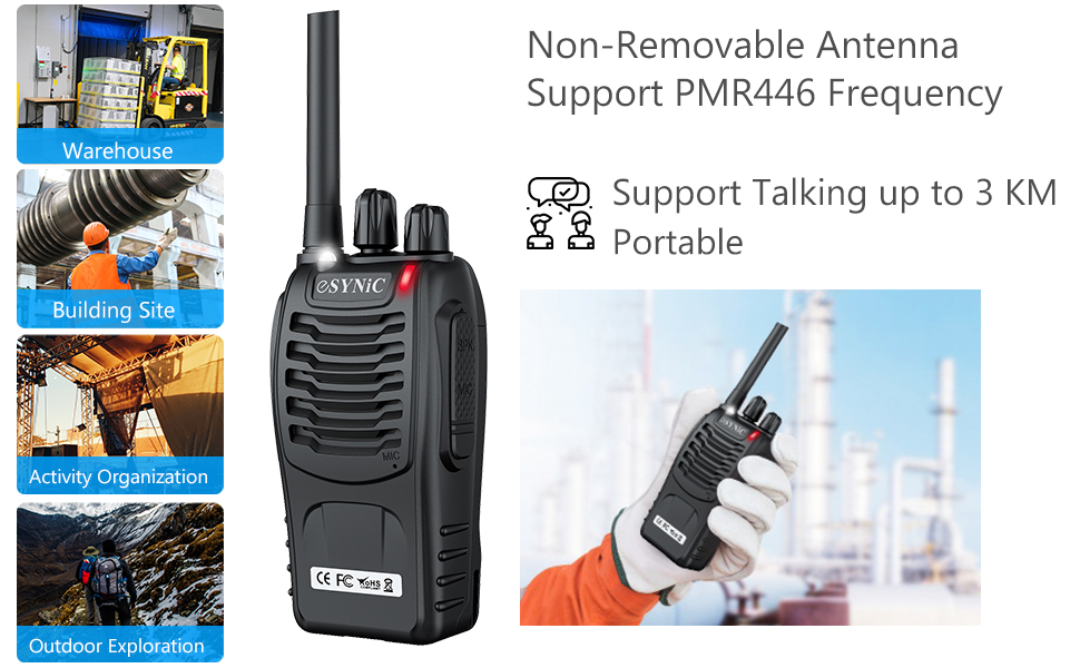 eSynic Walkie Talkies