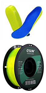 eSUN Flexible TPU Filament 1.75mm 3D Printer Filament TPU-95A 1KG Spool 3D Printing Filament