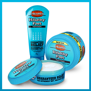 O'Keeffe's Healthy Feet Product Family