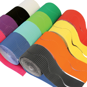 Multi Colour Border Roll Pack of 12 rolls