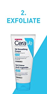 CeraVe;Smoothing;Cream; Moisturiser;Rough;Dry;Skin;Body; Keratosis Pilaris; Salicylic Acid